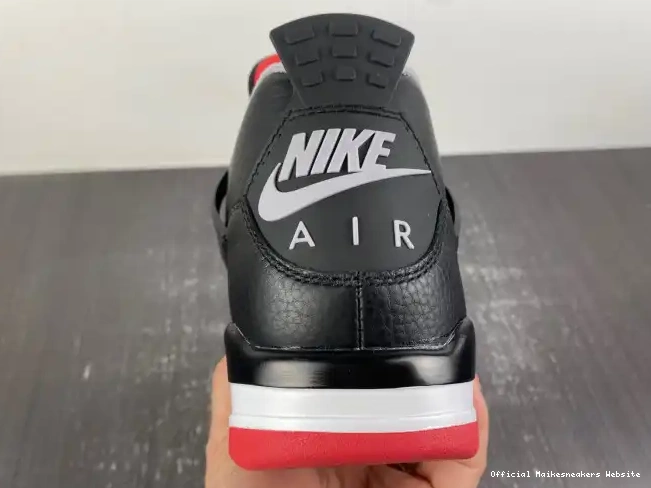 Official Maikesneakers 4 FV5029-006 Jordan Bred Air Reimagined 0408